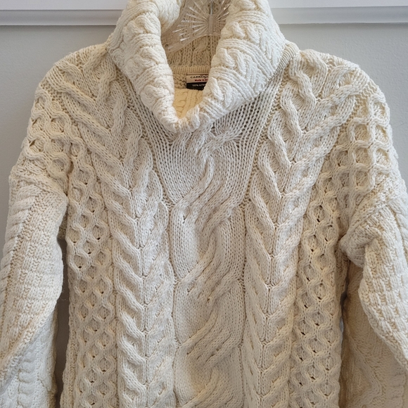 Sweaters - Carraig Donn Irish Wool Sweater - Small